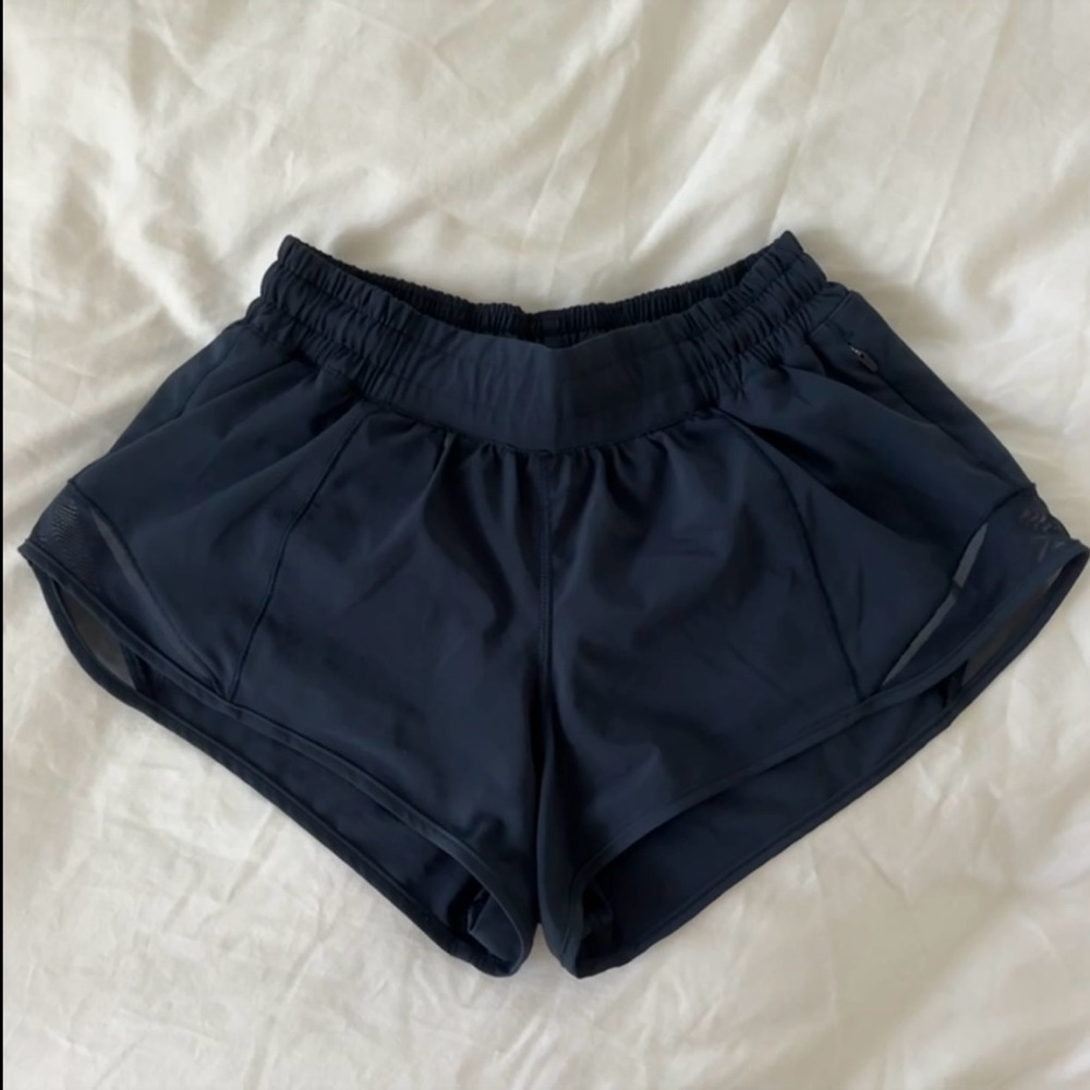 Lululemon Hotty Hot Low Rise Short 2.5 Inch
- Navy Blue